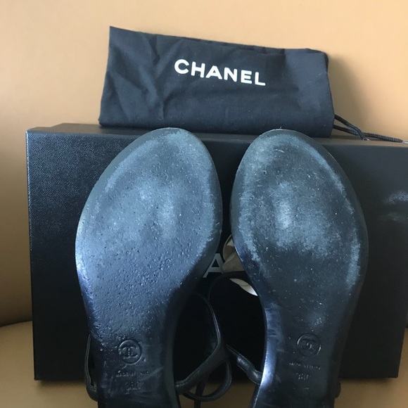 🚫⛔️⛔️🚫Chanel Camellia Interlocking Cc  Sandal - Picture 4 of 7